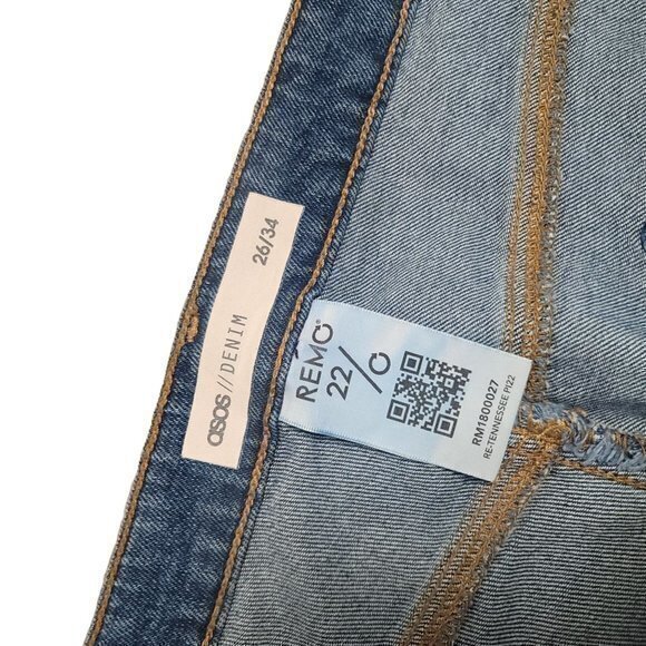 Asos Womens Plus Size US 22 Loose Fit mom Jeans - Picture 4 of 5